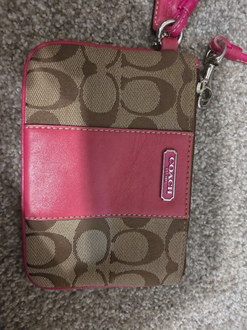 Coach wallet gently worn